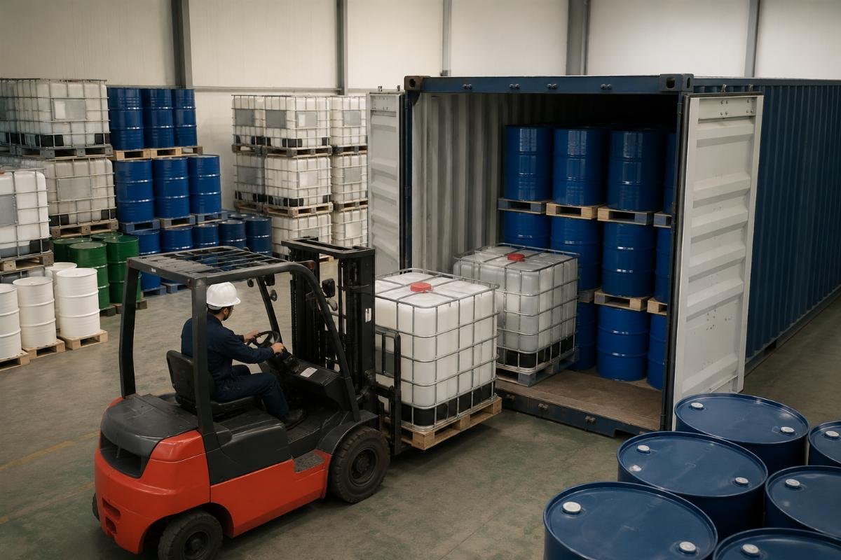 Multi-product container consolidation process