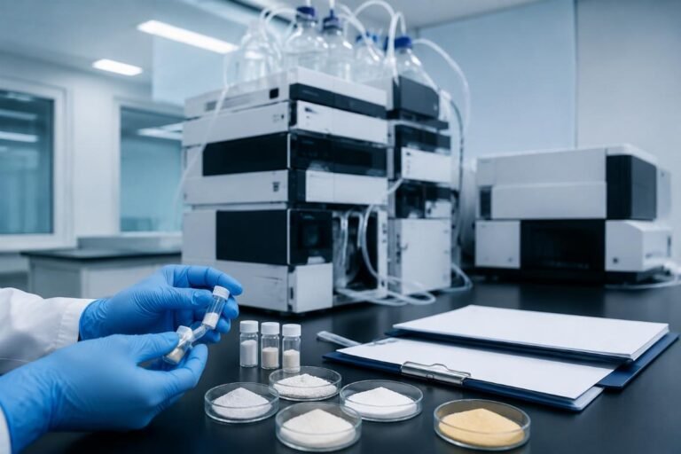Validated food additive samples with lab reports