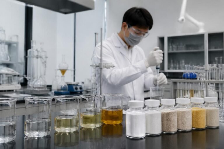 Technical validation process for chemical additives