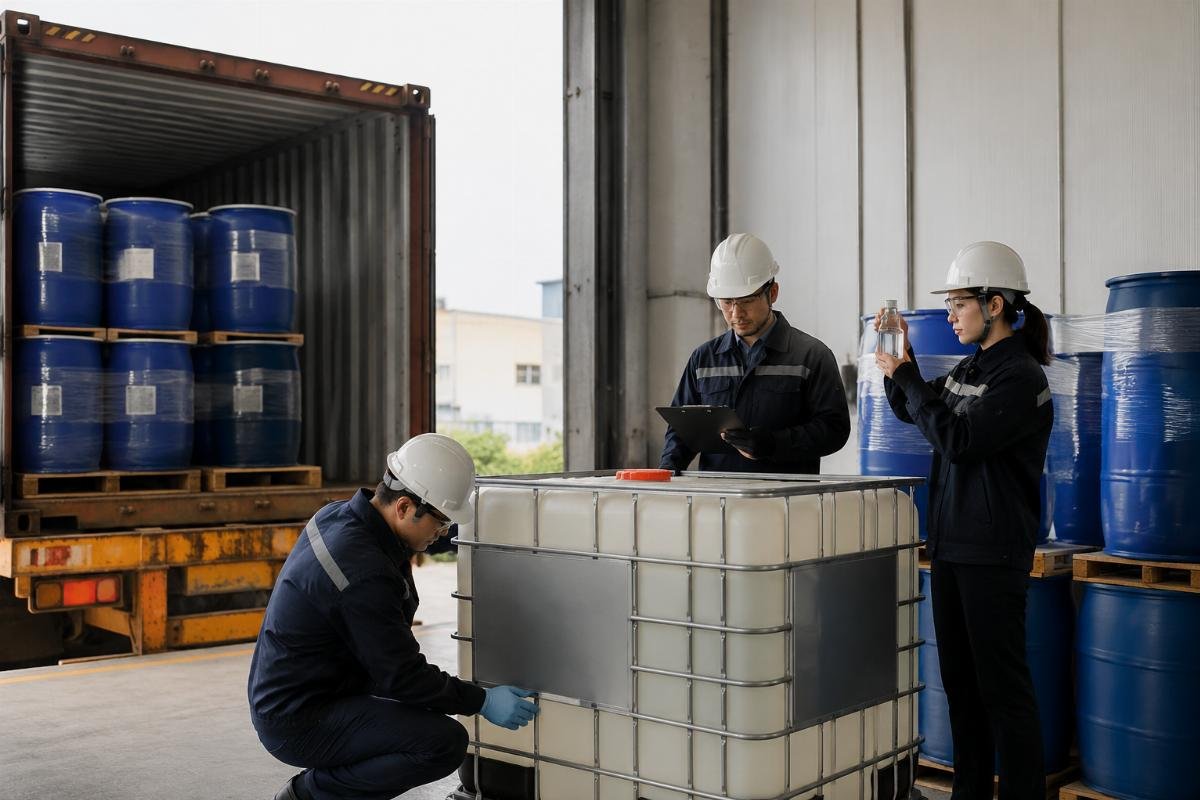 How Our QC Team Inspects Incoming Additive Shipments