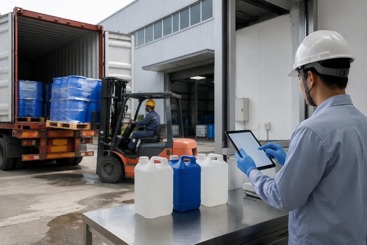 MSDS compliance for chemical scaling