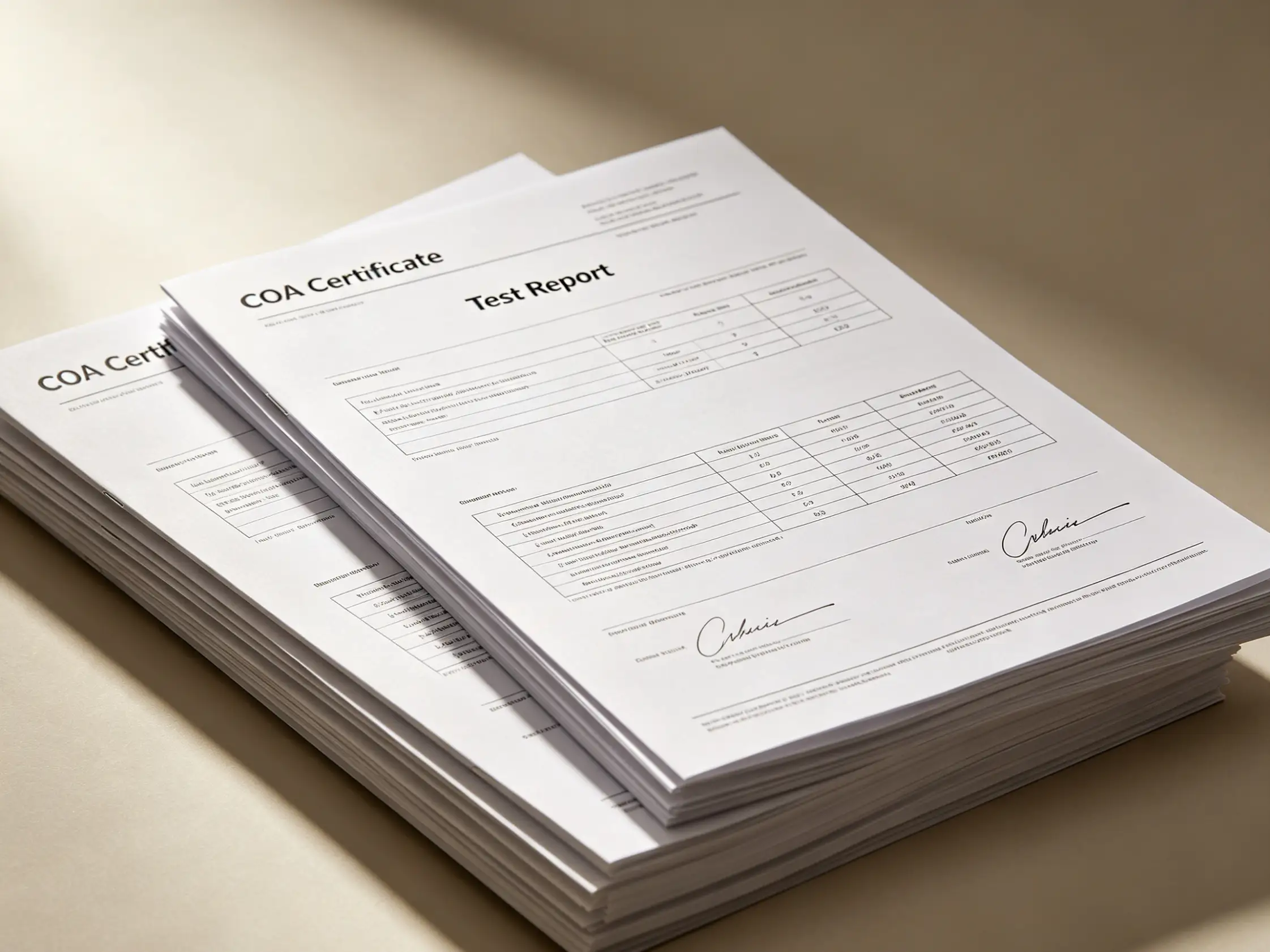 quality control documentation stack